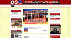 Desktop Screenshot of orissasociety.org